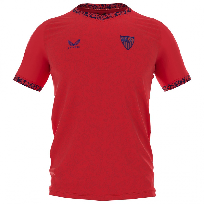 Kinderen Valentin Barco #19 Rood Uitshirt Uittenue 2024/25 T-Shirt