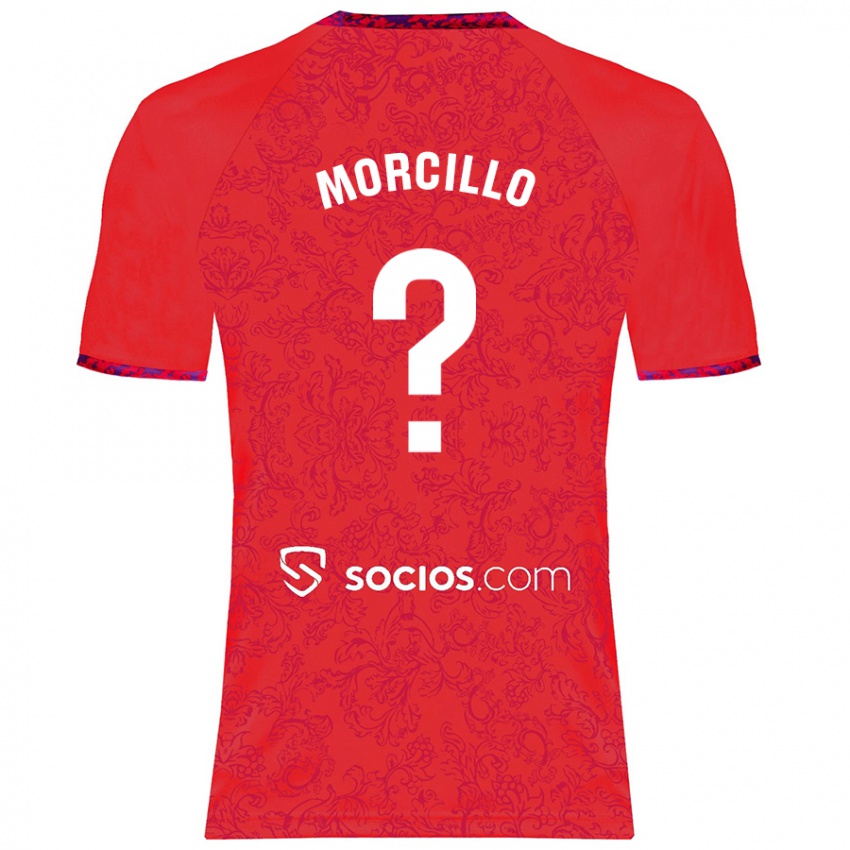 Kinderen Raquel Morcillo #0 Rood Uitshirt Uittenue 2024/25 T-Shirt