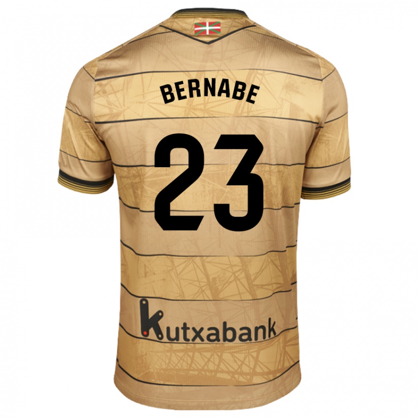 Kinderen Alejandra Bernabé De Santiago #23 Bruin Uitshirt Uittenue 2024/25 T-Shirt