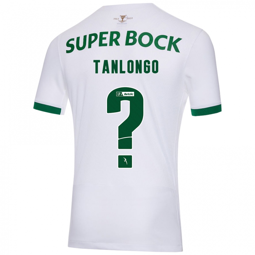 Kinderen Mateo Tanlongo #0 Wit Groen Uitshirt Uittenue 2024/25 T-Shirt