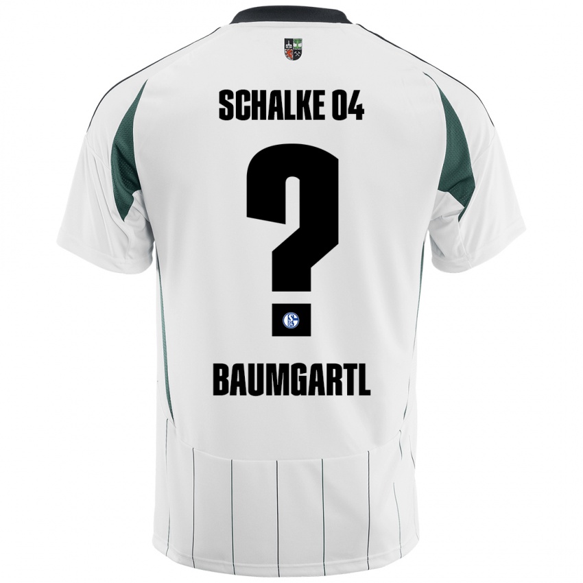 Kinderen Timo Baumgartl #0 Wit Groen Uitshirt Uittenue 2024/25 T-Shirt