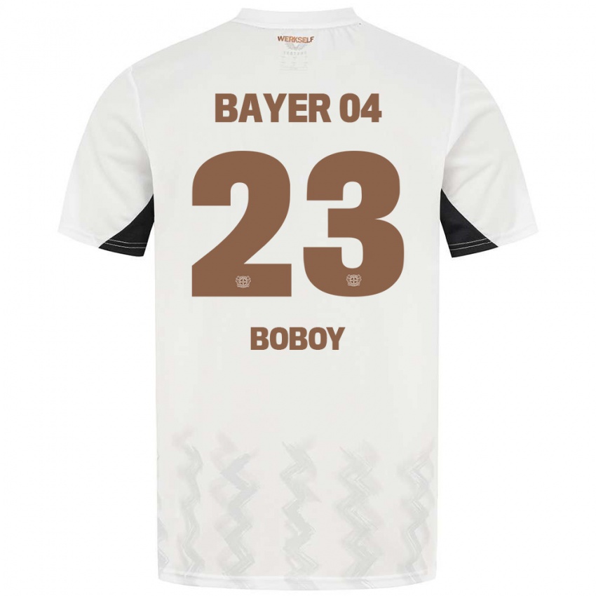 Kinderen Delice Boboy #23 Wit Zwart Uitshirt Uittenue 2024/25 T-Shirt