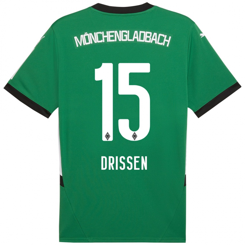 Kinderen Sam Drissen #15 Groen Wit Uitshirt Uittenue 2024/25 T-Shirt