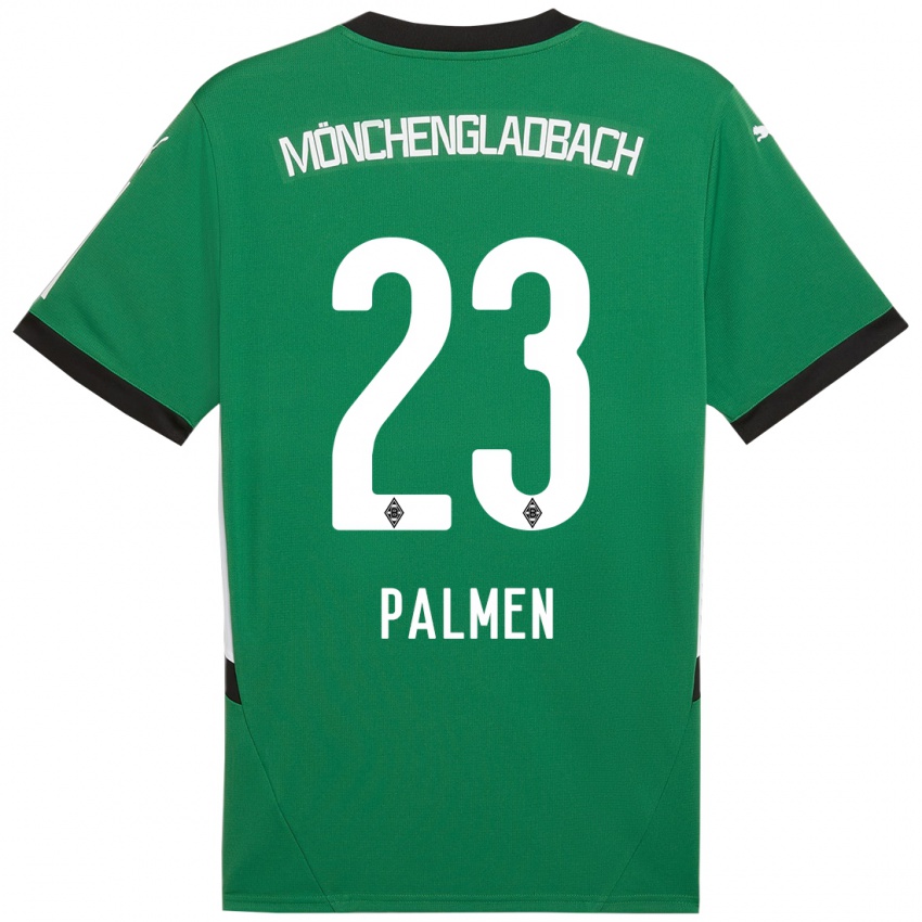 Kinderen Luisa Palmen #23 Groen Wit Uitshirt Uittenue 2024/25 T-Shirt