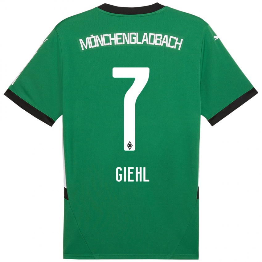 Kinderen Madita Giehl #7 Groen Wit Uitshirt Uittenue 2024/25 T-Shirt