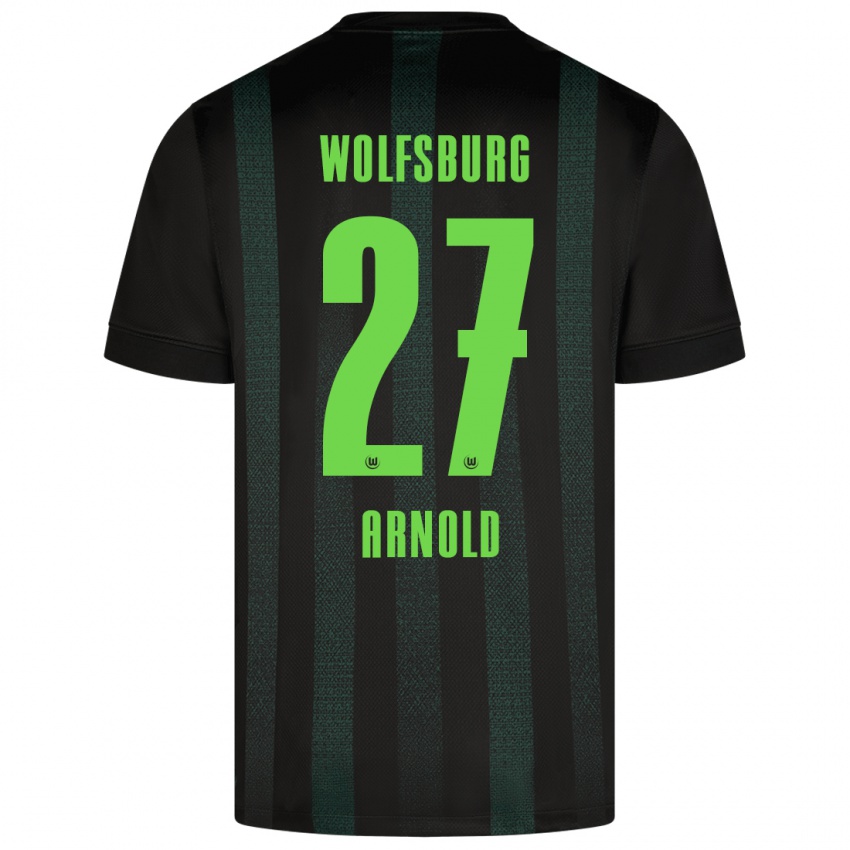 Kinderen Maximilian Arnold #27 Donkergroen Uitshirt Uittenue 2024/25 T-Shirt