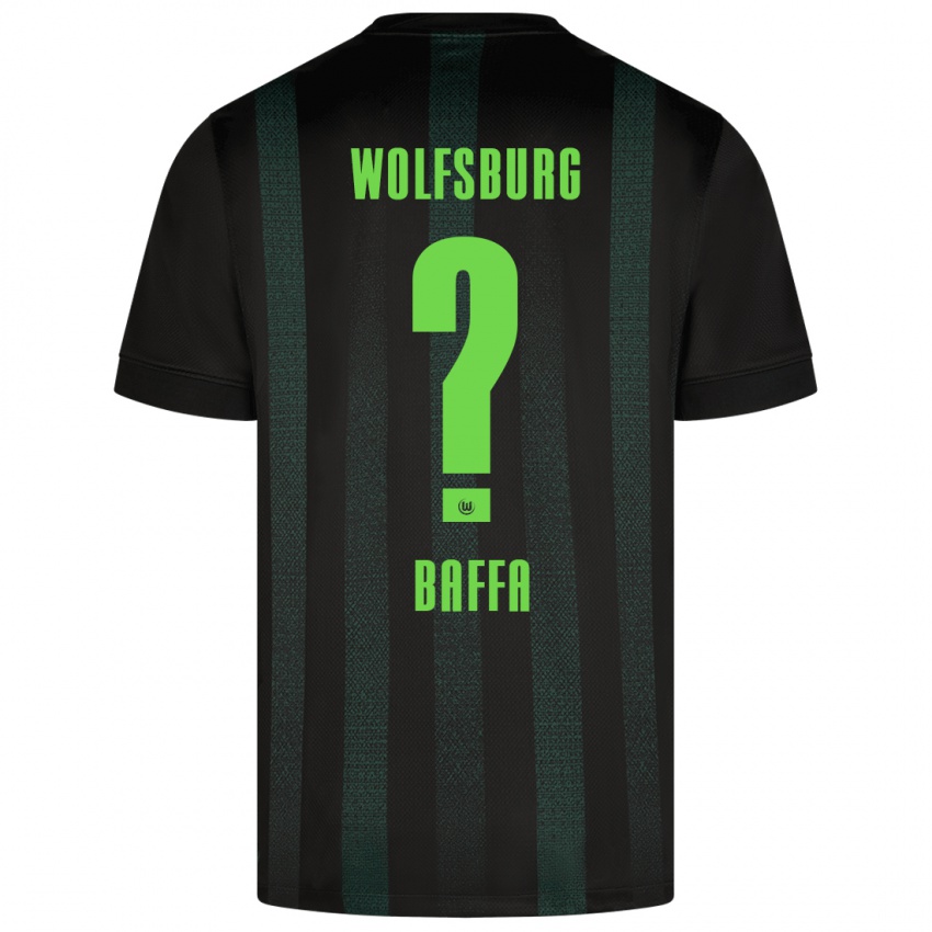 Kinderen Salvatore Baffa #0 Donkergroen Uitshirt Uittenue 2024/25 T-Shirt