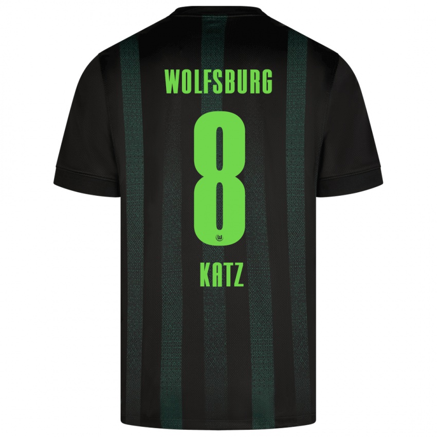 Kinderen Bruno Katz #8 Donkergroen Uitshirt Uittenue 2024/25 T-Shirt