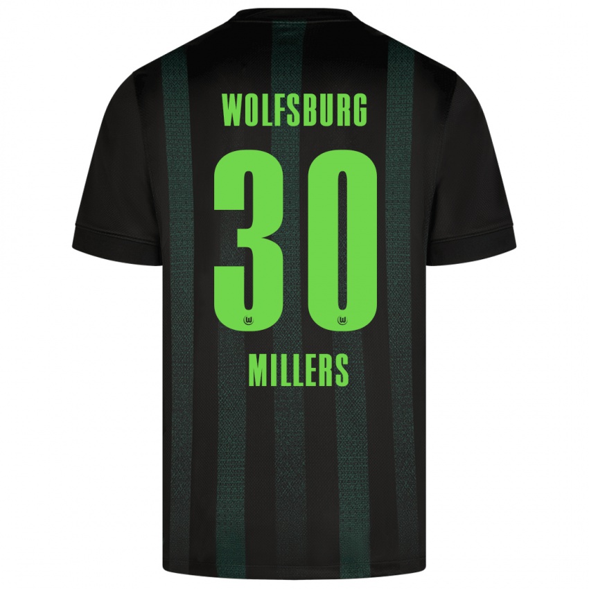 Kinderen Kristers Millers #30 Donkergroen Uitshirt Uittenue 2024/25 T-Shirt