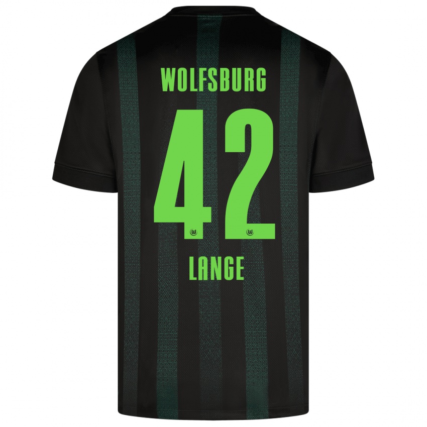 Kinderen Felix Lange #42 Donkergroen Uitshirt Uittenue 2024/25 T-Shirt