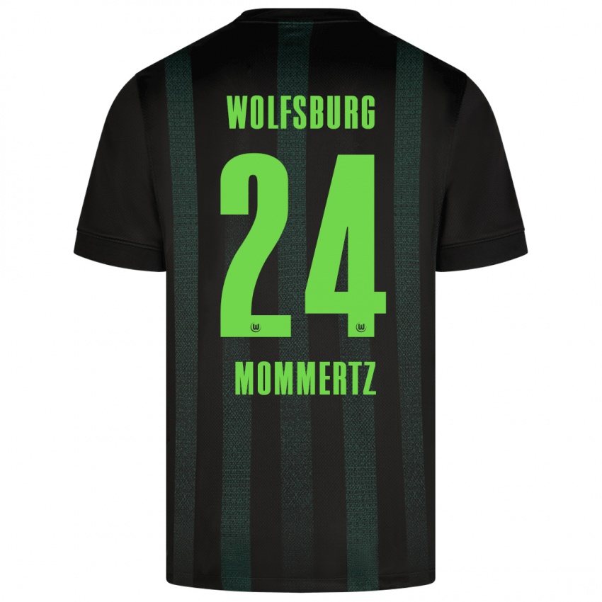 Kinderen Benjamin Mommertz #24 Donkergroen Uitshirt Uittenue 2024/25 T-Shirt