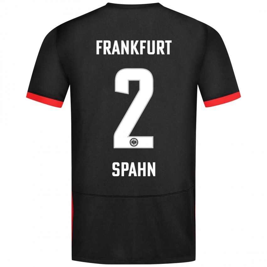 Kinderen Maurice Spahn #2 Zwart Uitshirt Uittenue 2024/25 T-Shirt