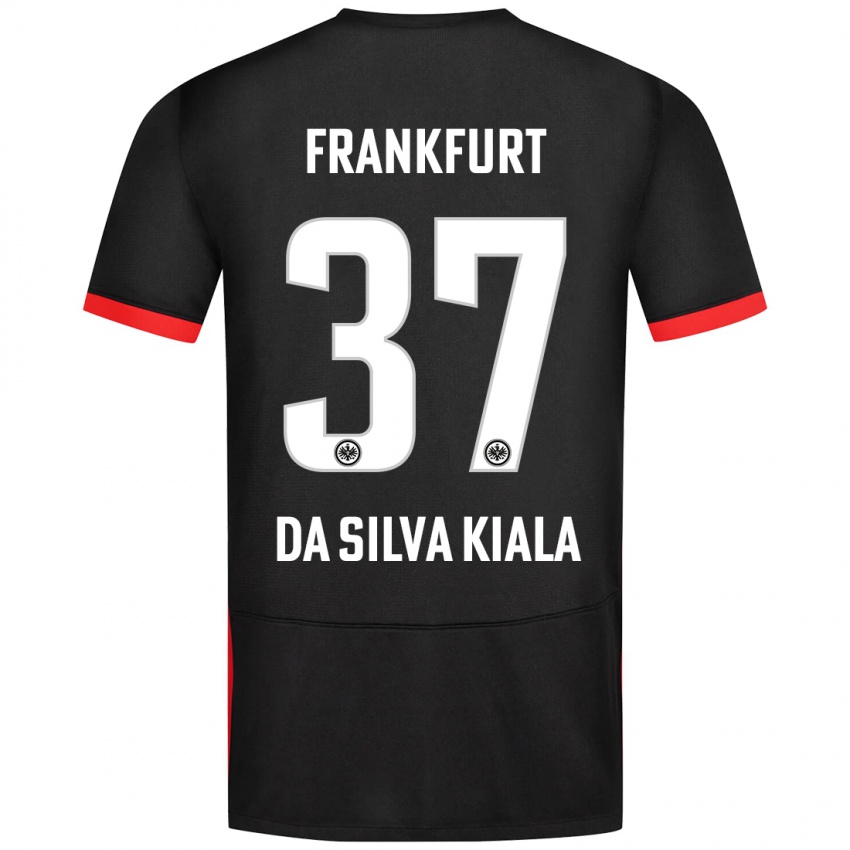 Kinderen Joel Da Silva Kiala #37 Zwart Uitshirt Uittenue 2024/25 T-Shirt