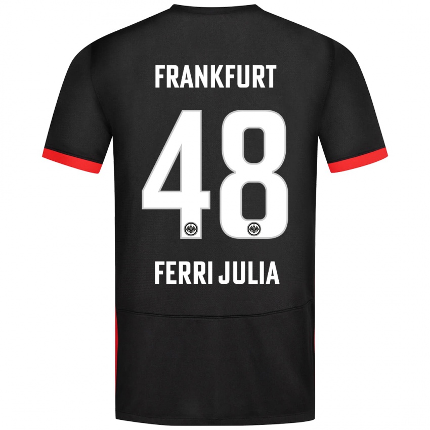 Kinderen Nacho Ferri #48 Zwart Uitshirt Uittenue 2024/25 T-Shirt