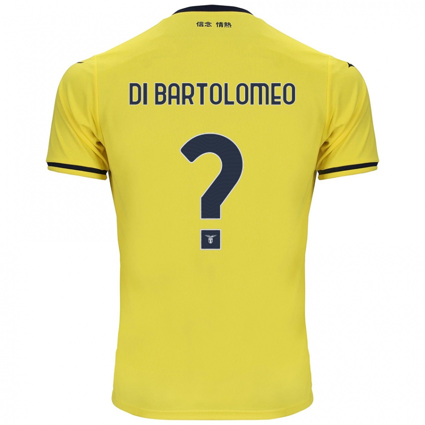 Kinderen Damiano Di Bartolomeo #0 Geel Uitshirt Uittenue 2024/25 T-Shirt