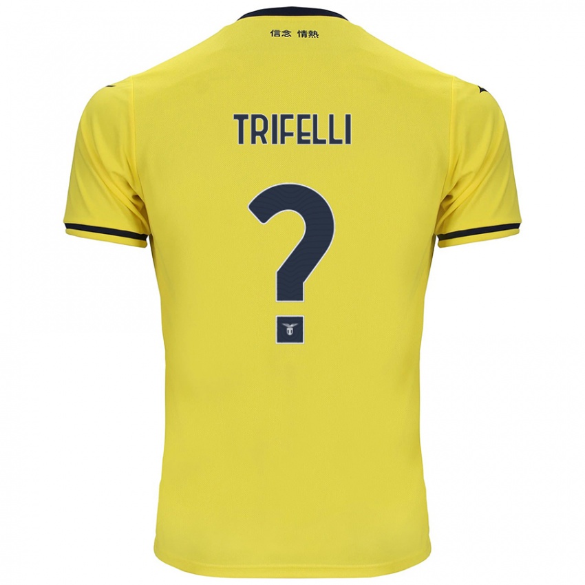 Kinderen Cristiano Trifelli #0 Geel Uitshirt Uittenue 2024/25 T-Shirt