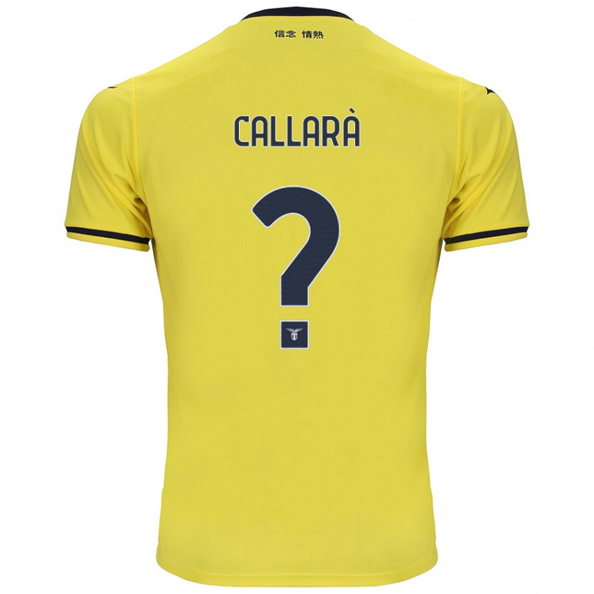 Kinderen Nicholas Callarà #0 Geel Uitshirt Uittenue 2024/25 T-Shirt