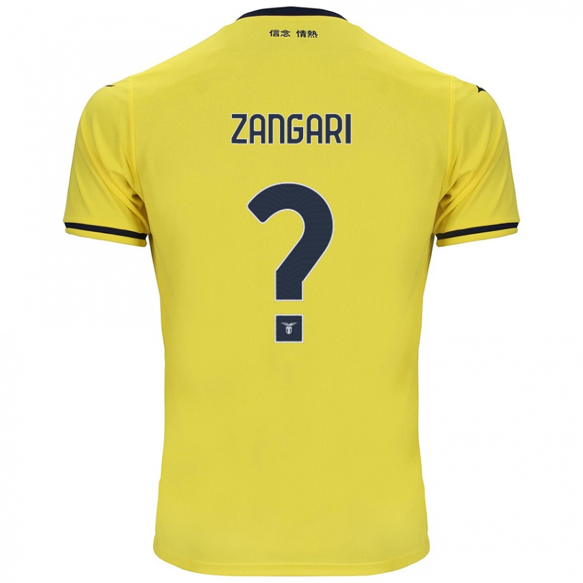 Kinderen Vincenzo Zangari #0 Geel Uitshirt Uittenue 2024/25 T-Shirt