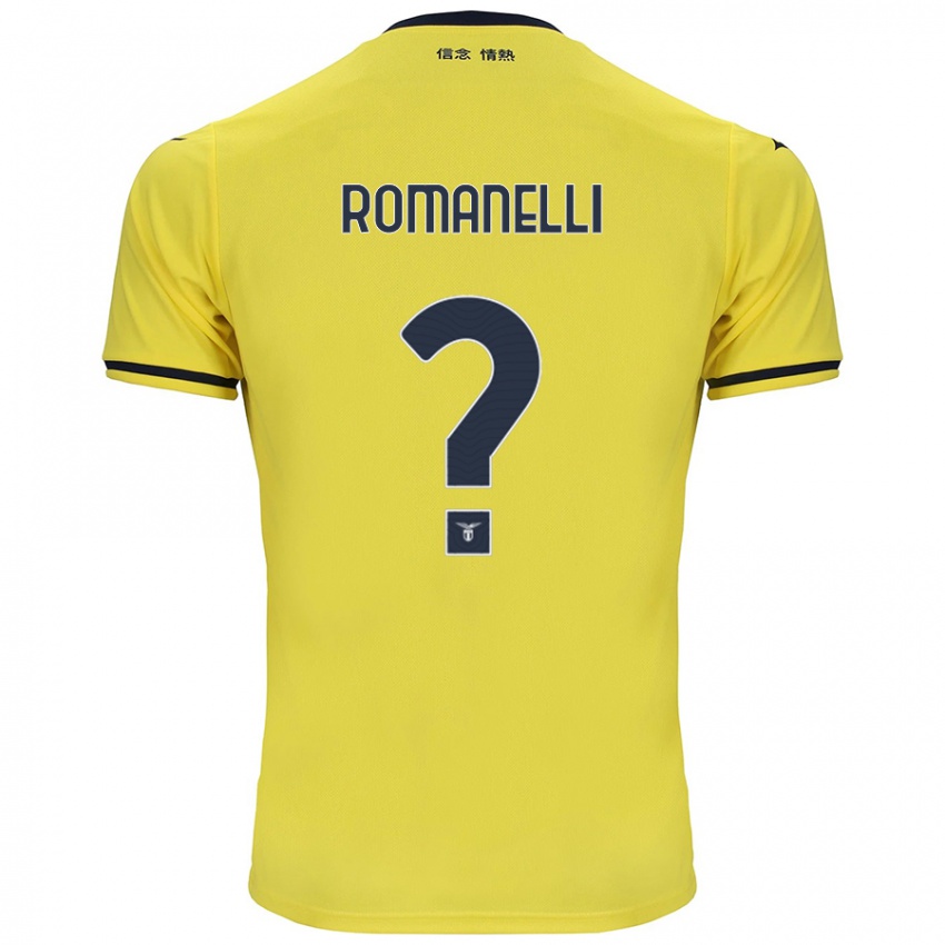 Kinderen Nicolas Romanelli #0 Geel Uitshirt Uittenue 2024/25 T-Shirt