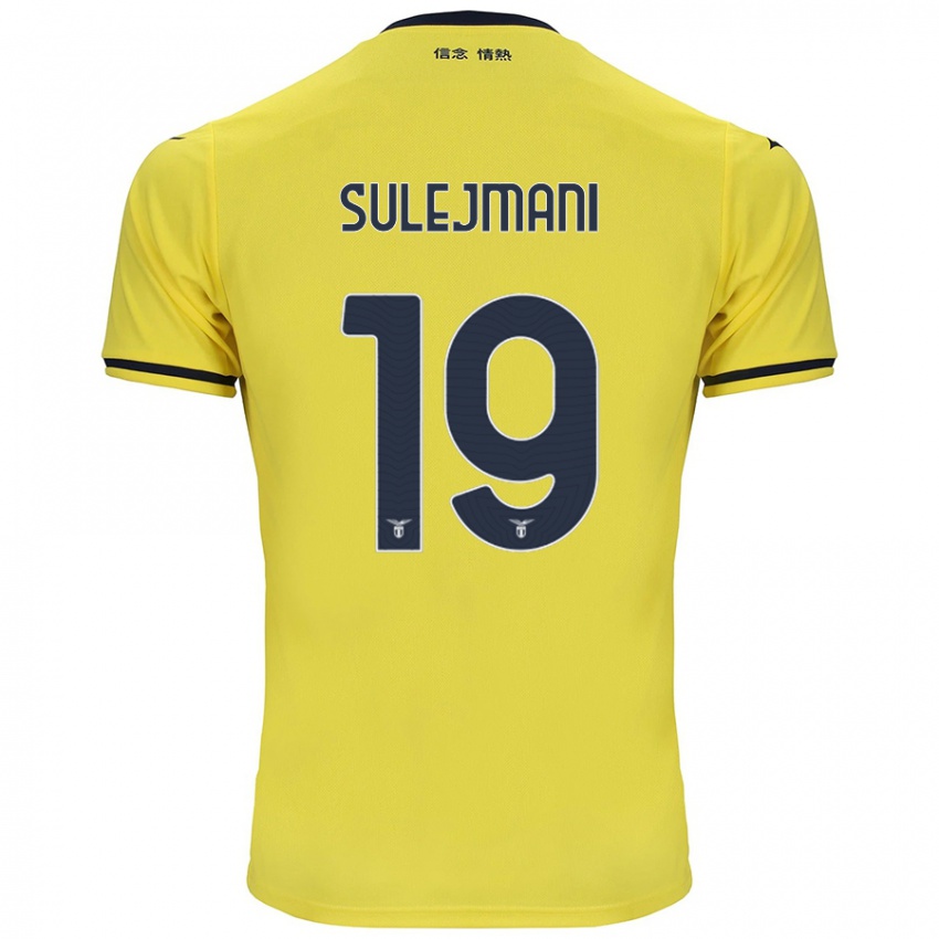 Kinderen Flavio Sulejmani #19 Geel Uitshirt Uittenue 2024/25 T-Shirt