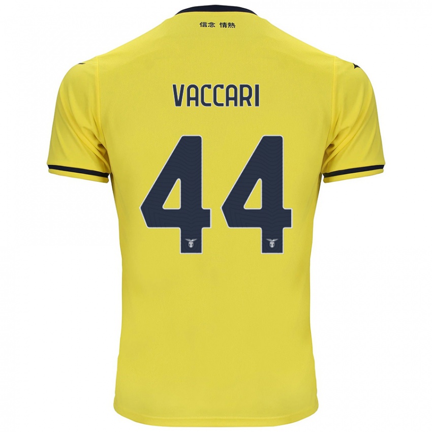 Kinderen Flavia Vaccari #44 Geel Uitshirt Uittenue 2024/25 T-Shirt