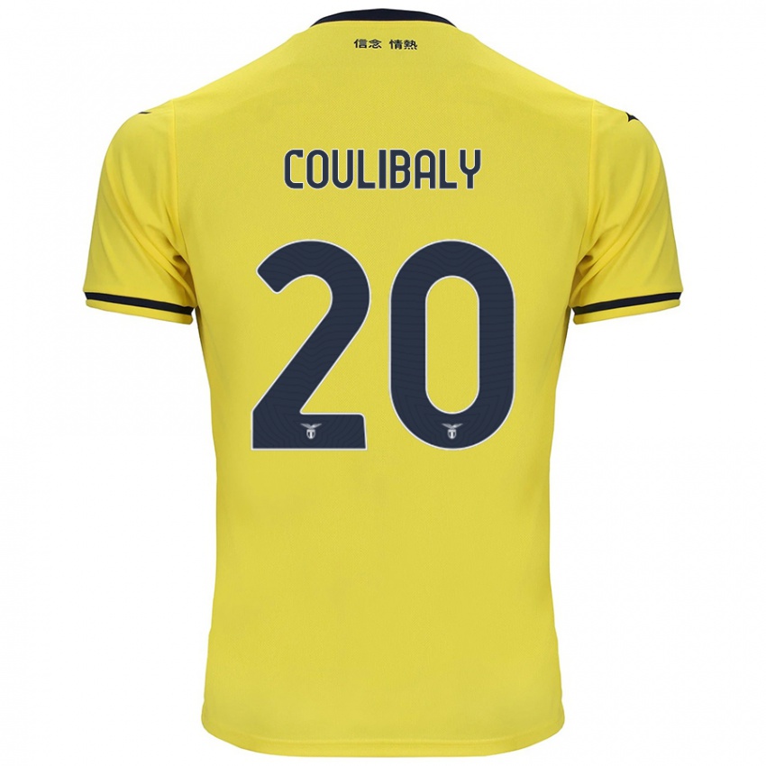 Kinderen Larsson Coulibaly #20 Geel Uitshirt Uittenue 2024/25 T-Shirt