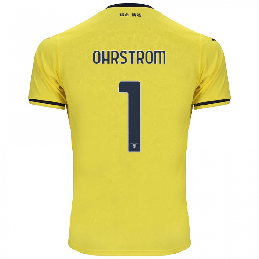 Kinderen Stephanie Ohrstrom #1 Geel Uitshirt Uittenue 2024/25 T-Shirt