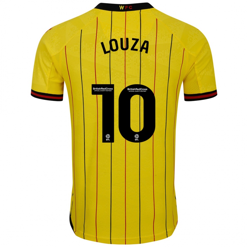 Heren Imrân Louza #10 Geel Zwart Thuisshirt Thuistenue 2024/25 T-Shirt