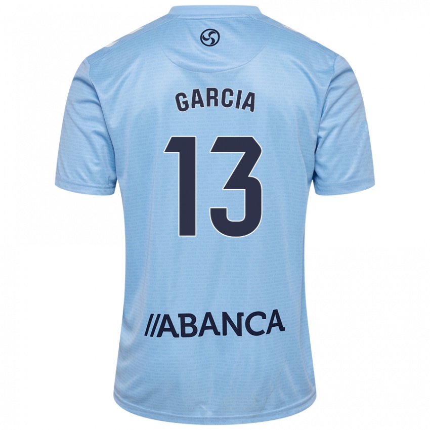 Heren Raul Garcia #13 Hemelsblauw Thuisshirt Thuistenue 2024/25 T-Shirt