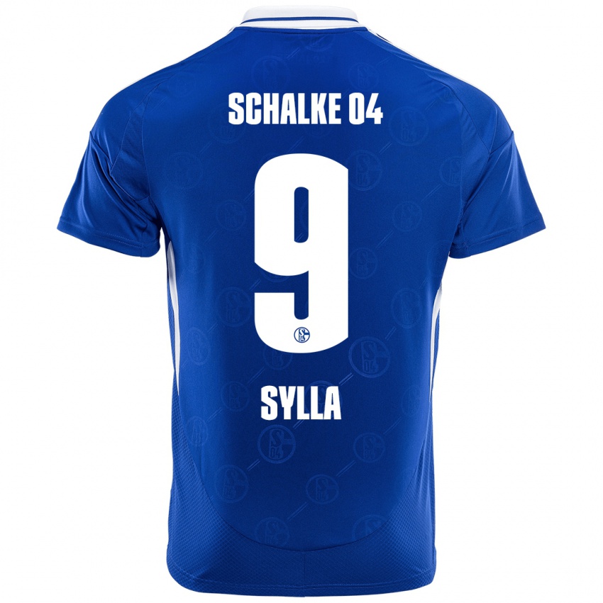 Heren Moussa Sylla #9 Koningsblauw Thuisshirt Thuistenue 2024/25 T-Shirt