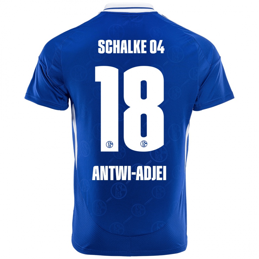 Heren Christopher Antwi-Adjei #18 Koningsblauw Thuisshirt Thuistenue 2024/25 T-Shirt