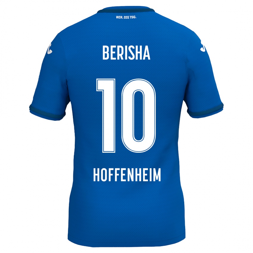 Heren Mergim Berisha #10 Koningsblauw Thuisshirt Thuistenue 2024/25 T-Shirt