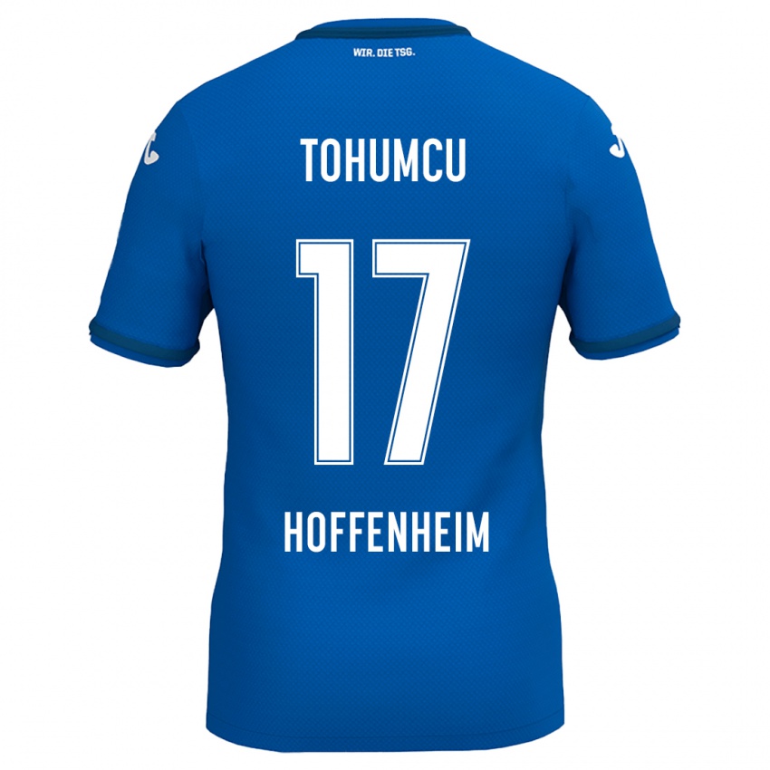 Heren Umut Tohumcu #17 Koningsblauw Thuisshirt Thuistenue 2024/25 T-Shirt