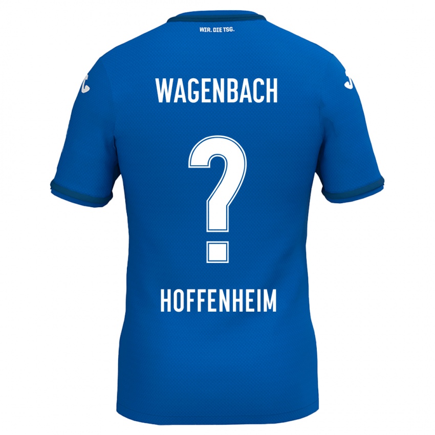 Heren Lion Wagenbach #0 Koningsblauw Thuisshirt Thuistenue 2024/25 T-Shirt