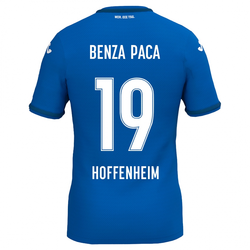 Heren Lynes Benza Paca #19 Koningsblauw Thuisshirt Thuistenue 2024/25 T-Shirt