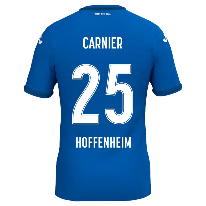 Heren Alekseï Carnier #25 Koningsblauw Thuisshirt Thuistenue 2024/25 T-Shirt