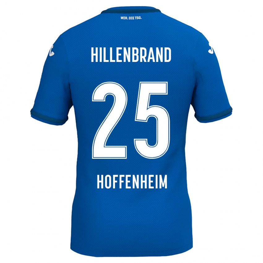 Heren Jack Hillenbrand #25 Koningsblauw Thuisshirt Thuistenue 2024/25 T-Shirt