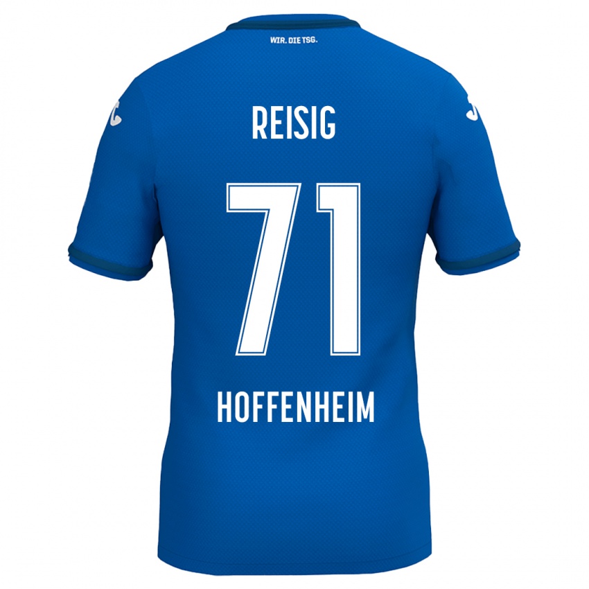 Heren Ruben Reisig #71 Koningsblauw Thuisshirt Thuistenue 2024/25 T-Shirt