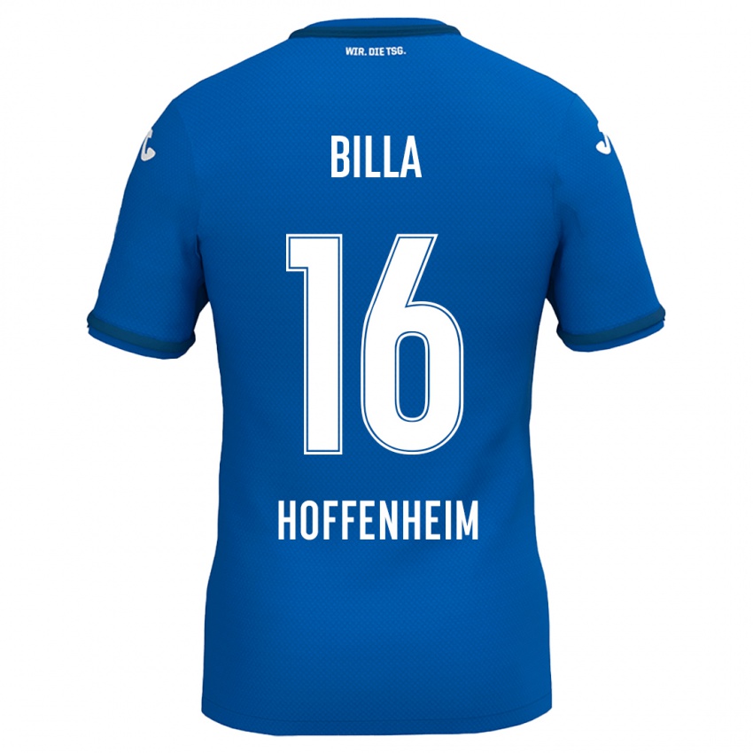 Heren Nicole Billa #16 Koningsblauw Thuisshirt Thuistenue 2024/25 T-Shirt