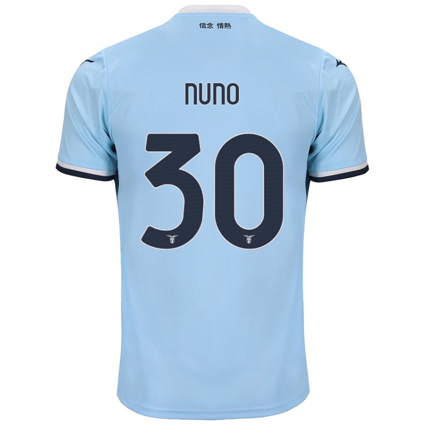 Heren Nuno Tavares #30 Blauw Thuisshirt Thuistenue 2024/25 T-Shirt