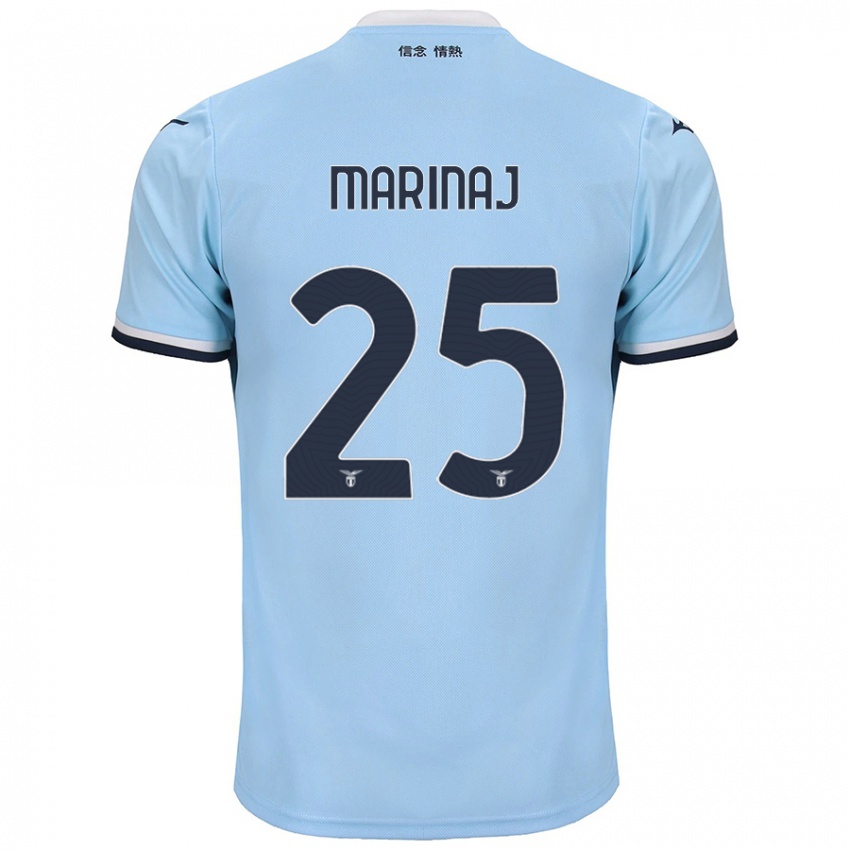 Heren Kledi Marinaj #25 Blauw Thuisshirt Thuistenue 2024/25 T-Shirt