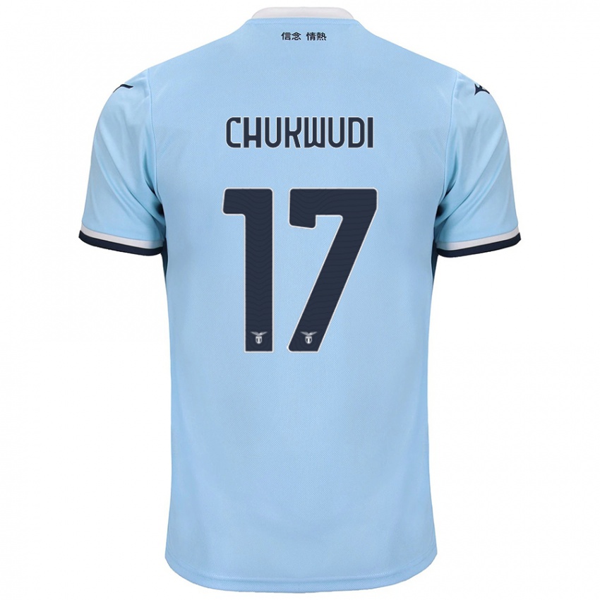 Heren Ogonna Franca Chukwudi #17 Blauw Thuisshirt Thuistenue 2024/25 T-Shirt