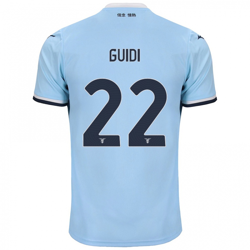 Heren Emma Guidi #22 Blauw Thuisshirt Thuistenue 2024/25 T-Shirt