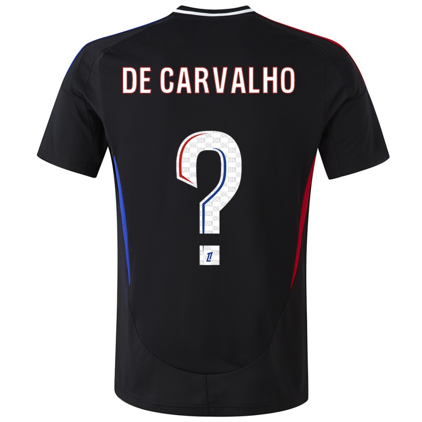 Heren Mathys De Carvalho #0 Zwart Uitshirt Uittenue 2024/25 T-Shirt