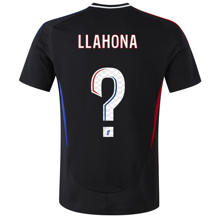 Heren Yann Llahona #0 Zwart Uitshirt Uittenue 2024/25 T-Shirt