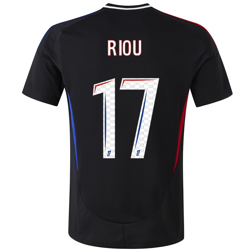 Heren Remy Riou #17 Zwart Uitshirt Uittenue 2024/25 T-Shirt