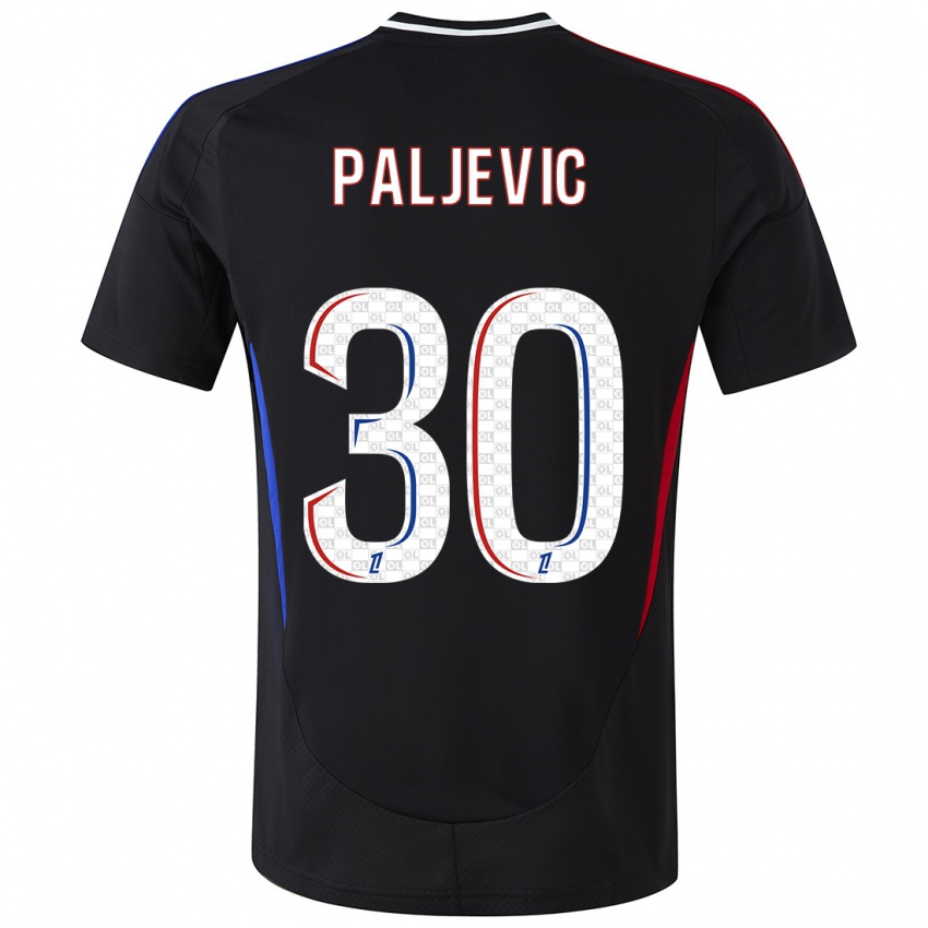 Heren Alyssia Paljevic #30 Zwart Uitshirt Uittenue 2024/25 T-Shirt