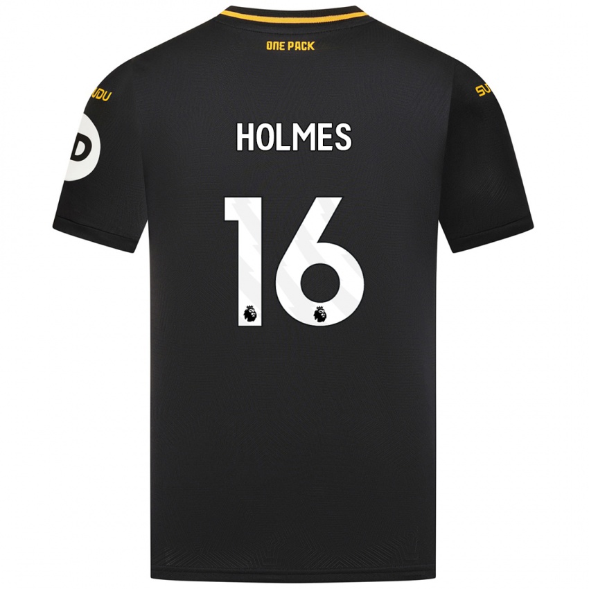 Heren Summer Holmes #16 Zwart Uitshirt Uittenue 2024/25 T-Shirt