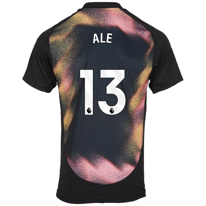 Heren Asmita Ale #13 Zwart Wit Uitshirt Uittenue 2024/25 T-Shirt