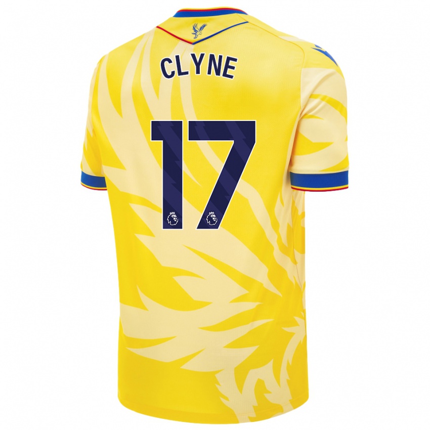 Heren Nathaniel Clyne #17 Geel Uitshirt Uittenue 2024/25 T-Shirt